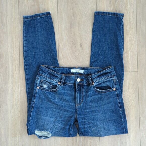 Dynamite Denim Cara Distressed Relaxed Skinny Jean - Picture 3 of 6